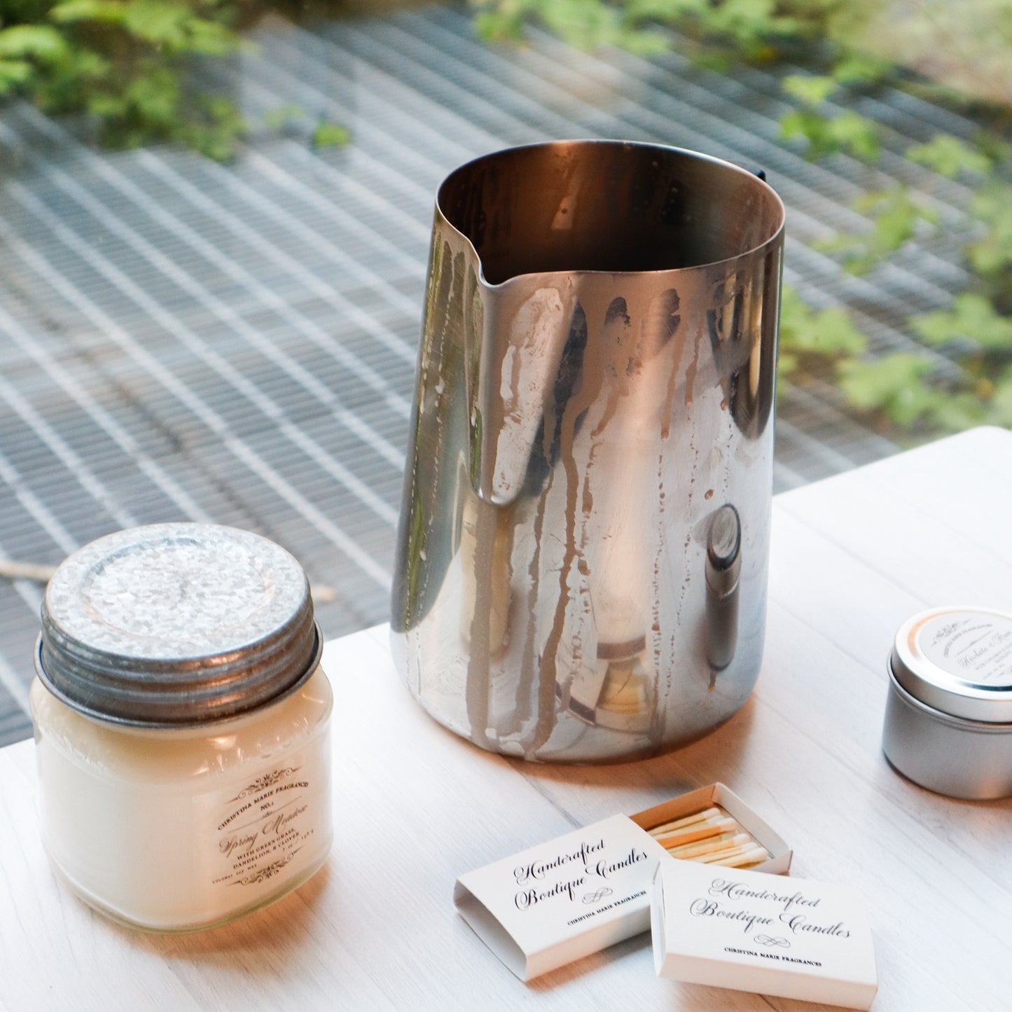Spring Meadow 8 Oz Mason Jar Candle