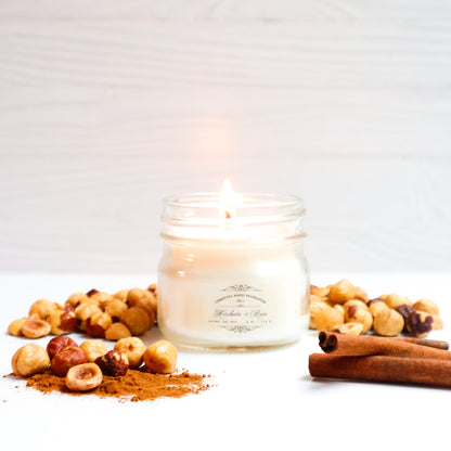 Horchata & Rum 4 Oz Mason Jar Candle