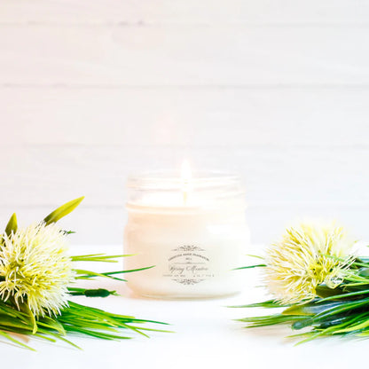 Spring Meadow 4 Oz Mason Jar Candle