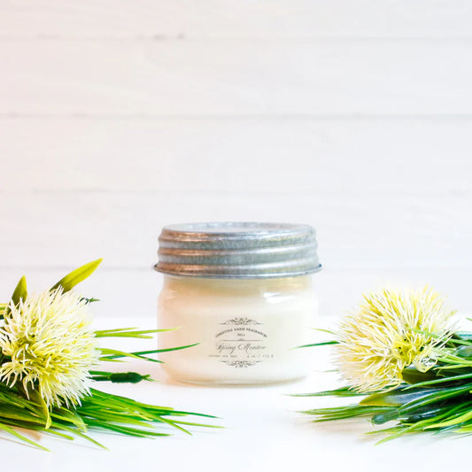 Spring Meadow 4 Oz Mason Jar Candle
